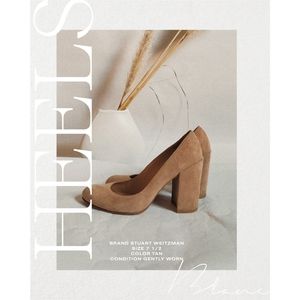STUART WEITZMAN block heel